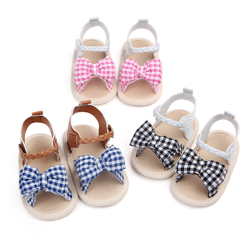 Sandalias de bebé Niña de verano de de algodón arco bebé niña Sandalias casuales zapatos de bebé recién nacido sandalias de playa para 0 18 meses bebé|Sandalias y - AliExpress