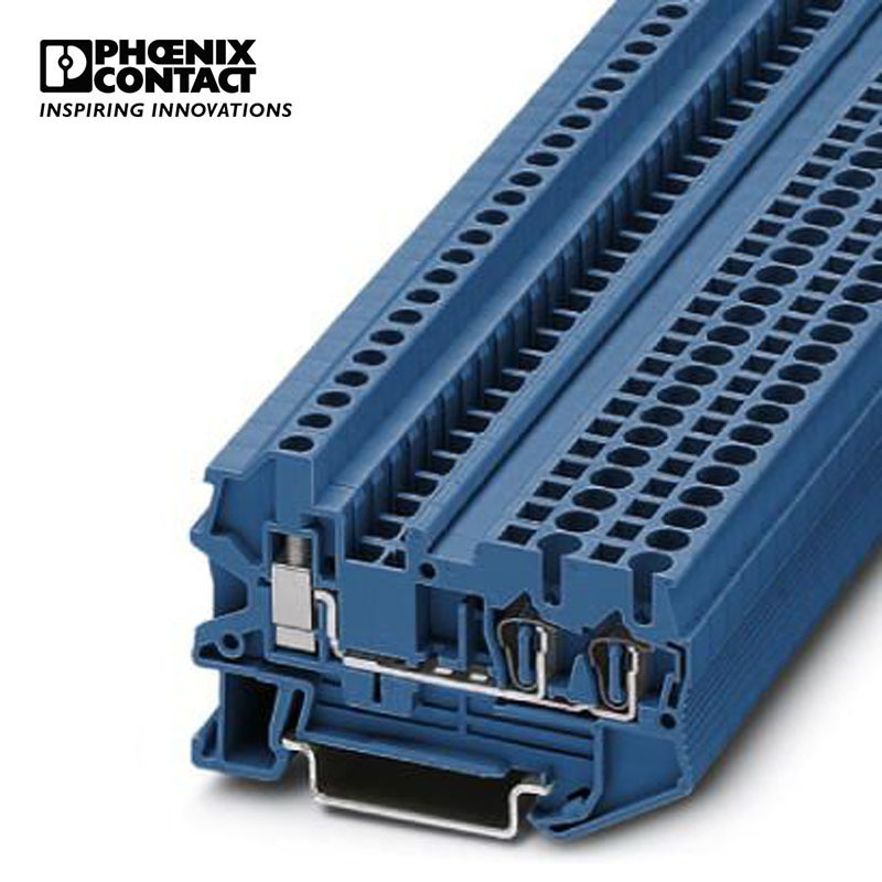 菲尼克斯接线端子混合连接1进2出凤凰端子 STU 2,5-TWIN BU
