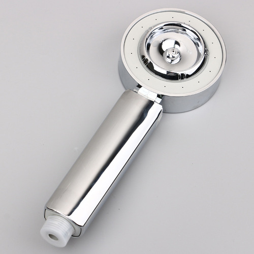 New double-sided shaking head shower head, water can be added to both sides of shower gel, SPA shower head, shower head plug-in card packaging
