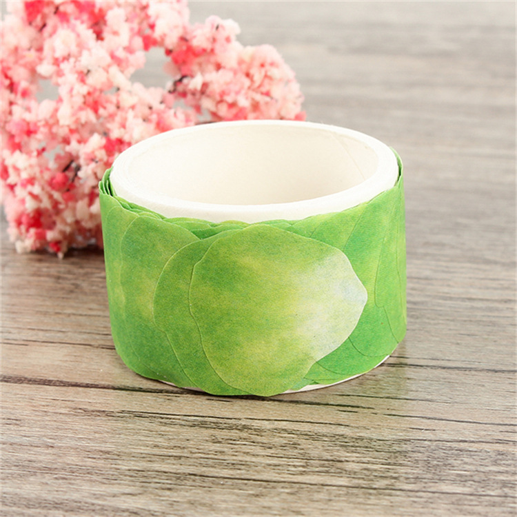 Pétalos de flor de cerezo y cinta de papel DIY envío gratuito diario creativo japonés pegatina diario cinta material decorativo al por mayor