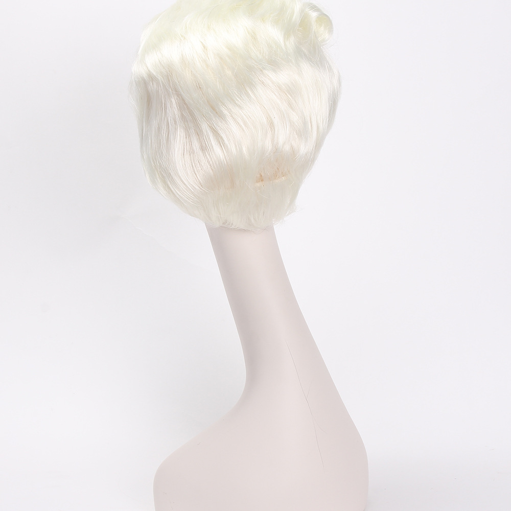 Newlook IMG-0113 moda pelucas de pelo corto peluca de vacaciones peluca de enseñanza