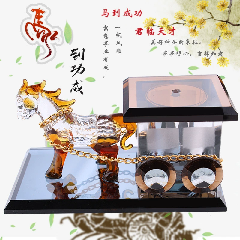 Кристалл лошадь автомобиль духи сиденье производителей Crystal Crafts автомобиль духи украшения автомобиль духи