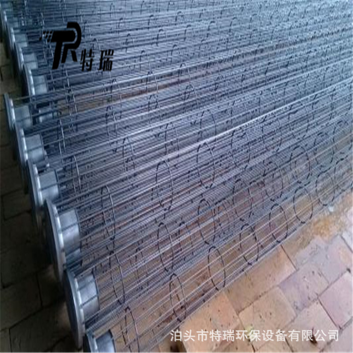 除尘弹簧骨架外滤式除尘器弹簧龙骨架笼架不锈钢袋笼除尘设备厂家
