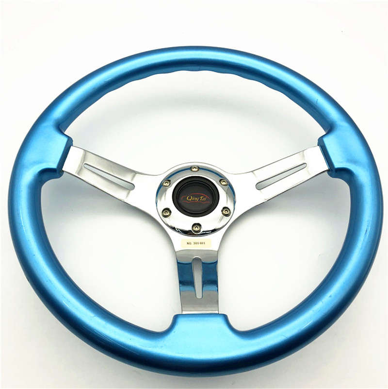 Factory direct sales of car modification steering wheels 350mm ABS universal steering wheels, wholesale of car steering wheels detail image 5