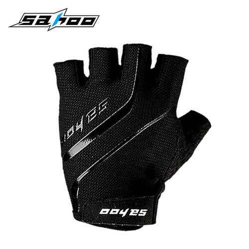 SAHOO 41914 Summer Half Finger Short Finger Gloves Cycling Gloves Bicycle Mountain Bike Cycling Supplies