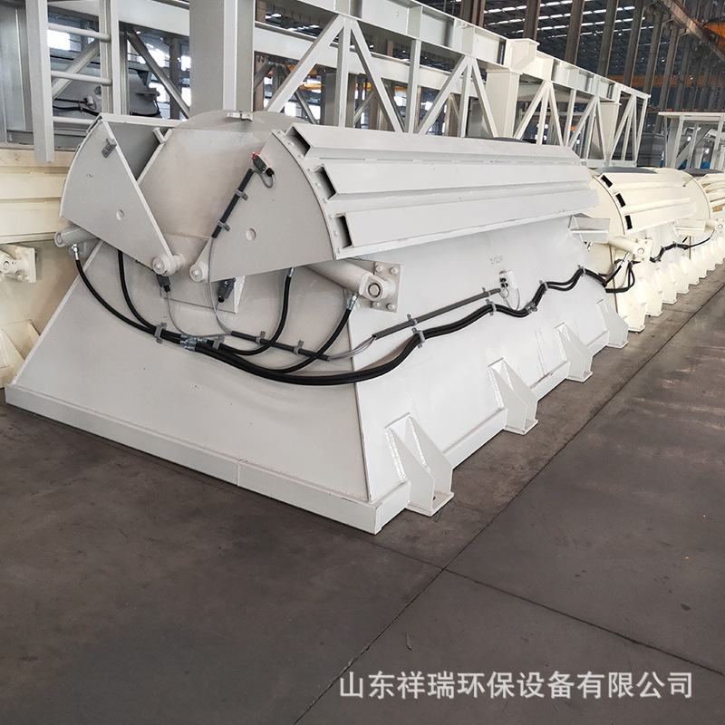 厂家直供压滤机污泥斗 电动储泥斗 气动液压工业刮泥大容量储泥斗