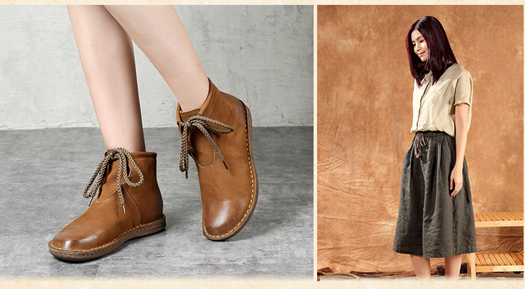 Bottes femme WHENSINGER      en En cuir - Ref 3354743 Image 13