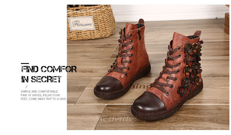 Bottes femme en En cuir - Ref 3355378 Image 28