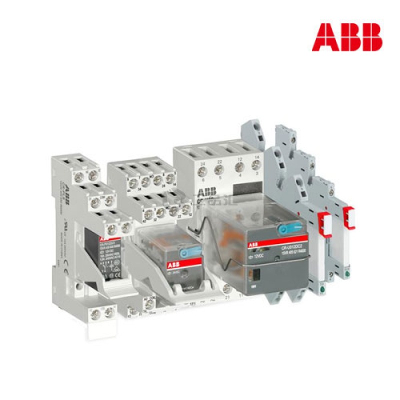 ABB 继电器附件，固定夹；CR-PH