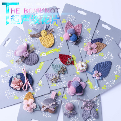 韩版儿童头饰diy配件卡通布艺童装打底裤布贴 服装女装饰品辅料|ru