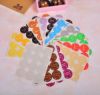 12 Circular taste stickers baking packaging ice cream box thousand -layer box flavor stickers