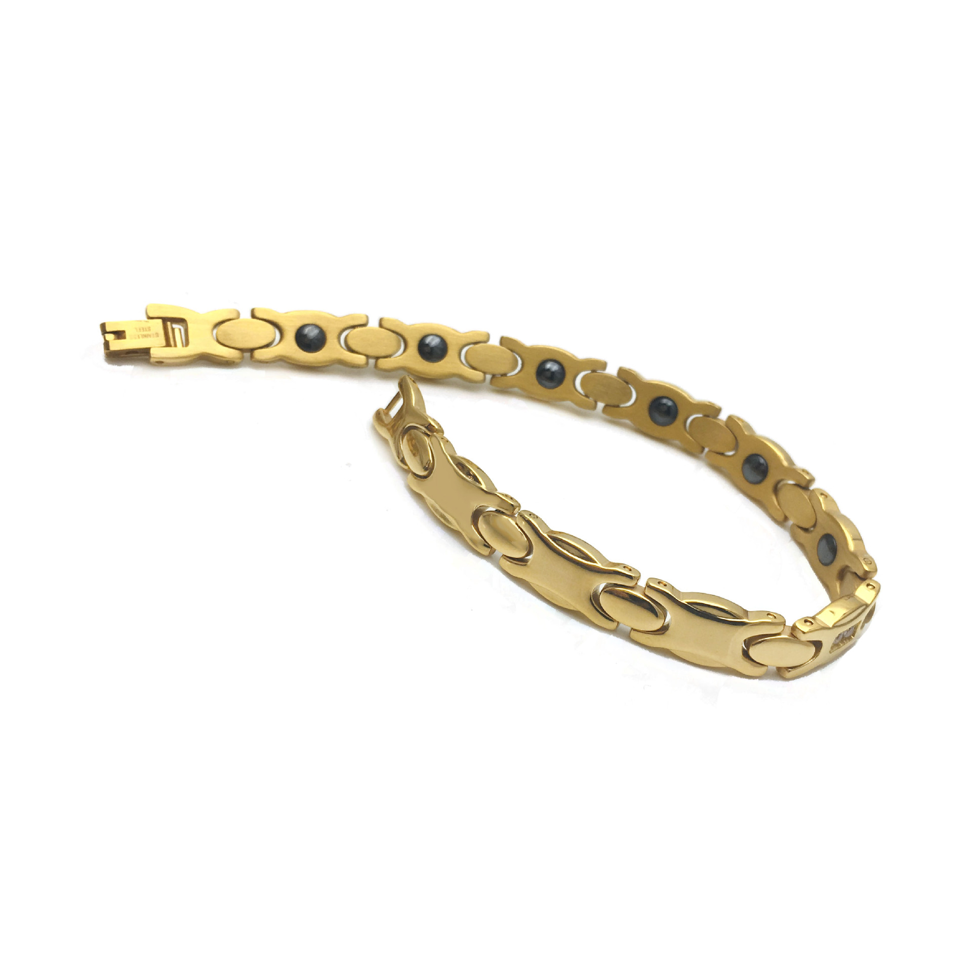Solid Color Pattern Men'S Gender Original Design Solid Color 304 Stainless Steel Plating Men'S Bracelets Men's Chain Bracelets
