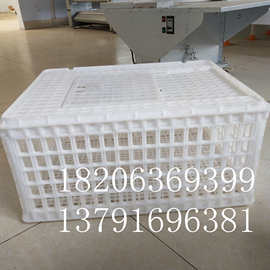 塑料鹅筐成鹅周转箱塑料运输鹅筐鸡鸭鹅塑料运输筐图片