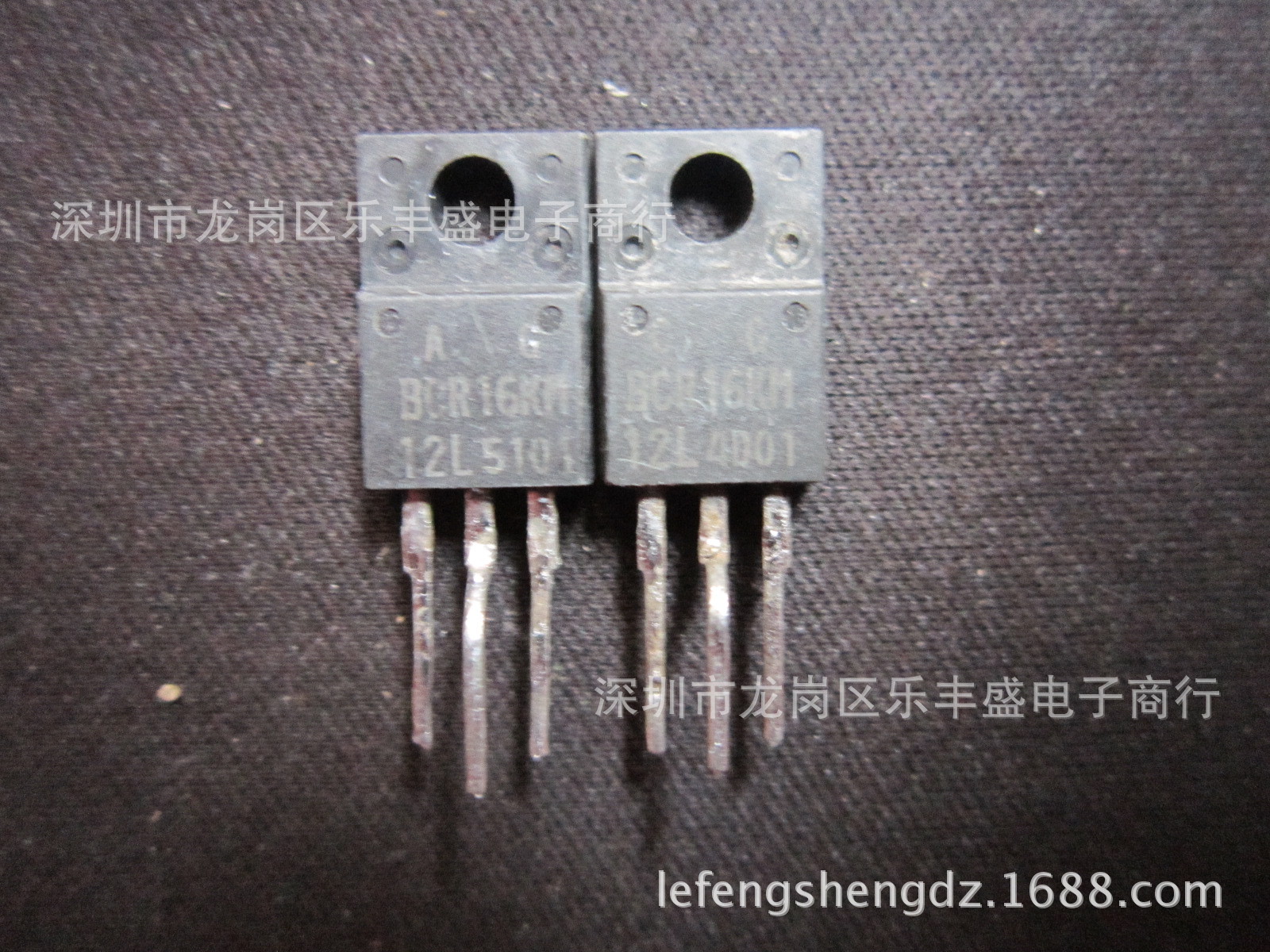 BCR16KM-12L 拆机瑞萨 TO-220F 双向可控硅 中功率 16A 600V