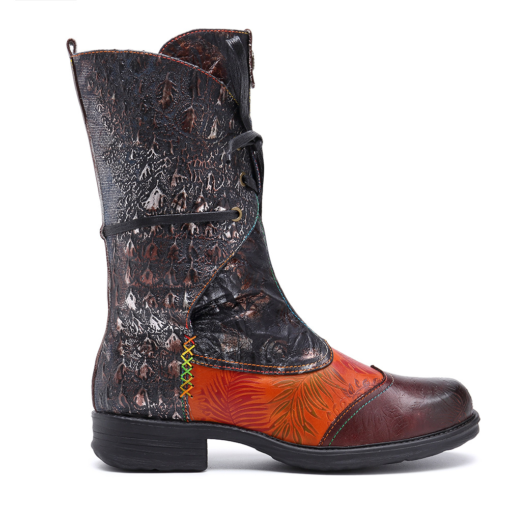 Bottes femme en En cuir - Ref 3354861 Image 14