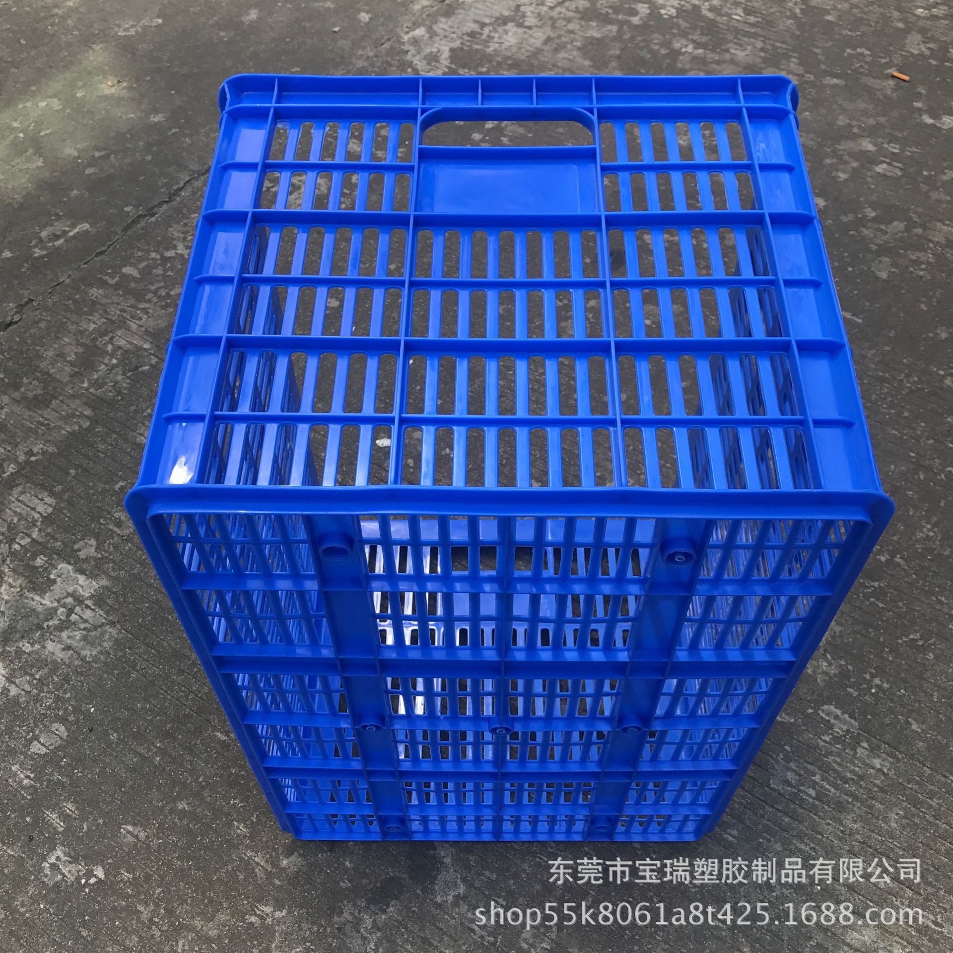 专业生产 生鲜周转萝 塑料水果萝 塑胶五金运输萝箱 免费印刷logo