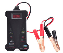 外貿熱銷電瓶檢測儀蓄電池測試儀數顯電池測試器12V LED 805 A款