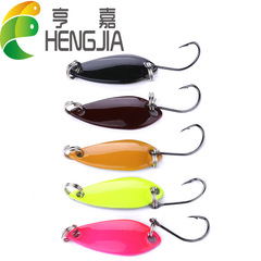 HENG JIA/Hengjia 2.6g Single Hook Metal Flash Tackle, Freshwater Flash Lure Wholesale, Fishing Tackle Flash Direct Sales