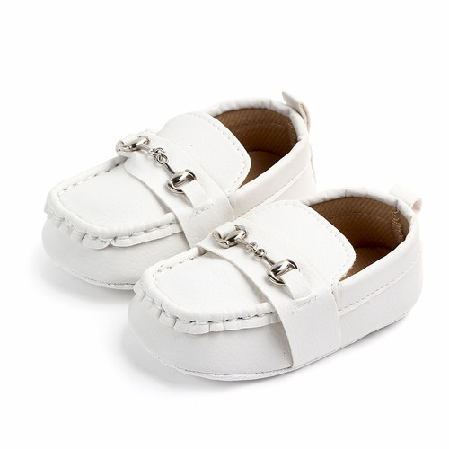 Spring and autumn baby buckle beanie shoes PU baby pre-toddler shoes D2081