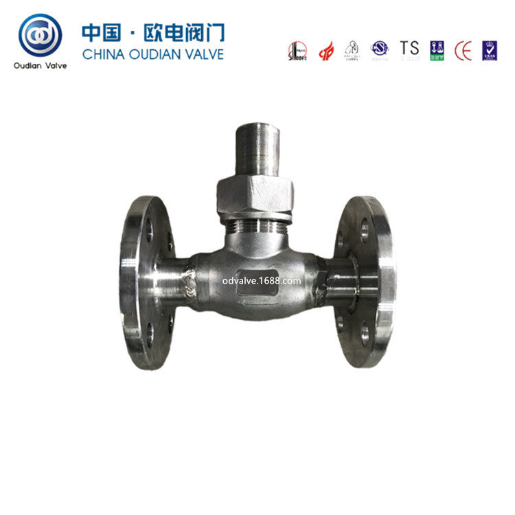 LNG止回阀  低温止回阀  升降式止回阀  DH41F-16P   低温阀门