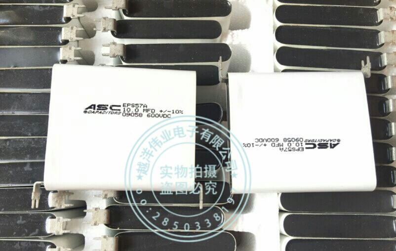 ASC 600V106 600V10UF 白金机分频器耦合金属膜无极电容 原装现货