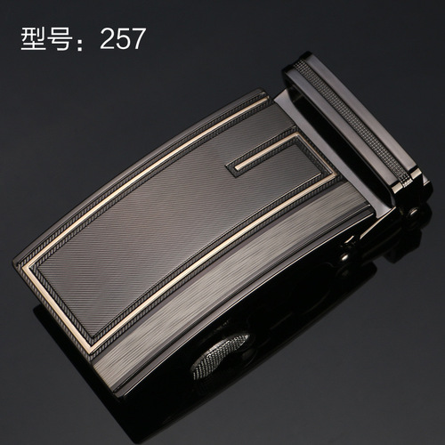 4.0 wide alloy belt buckle, membrane rubber buckle, automatic buckle head, belt headband head, laser LOGO