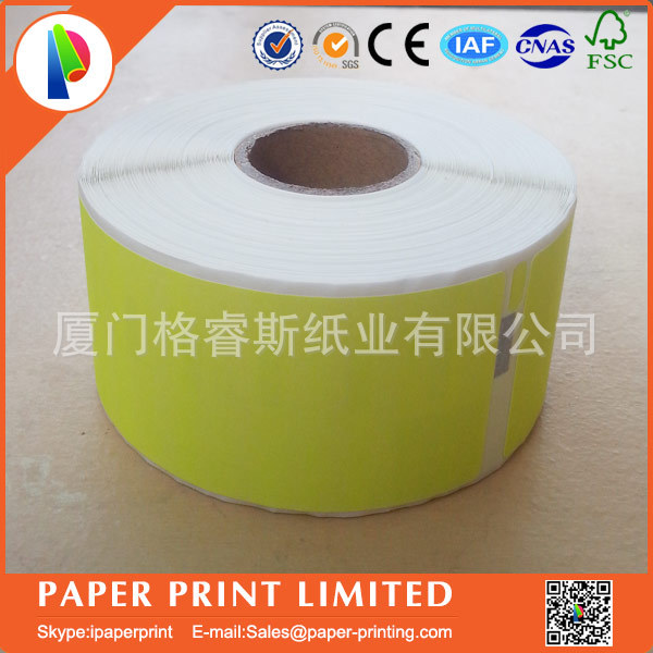 DYMO 99012 黄色标签 ，可提供粉色，红色，绿色，橙色，蓝色彩色