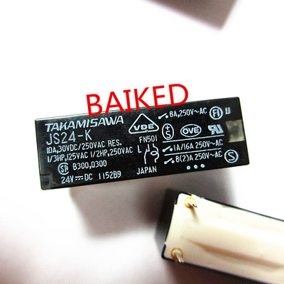 TAKAMISAWA JS24-K 10A 30VDC/250VAC 1/3HP 125VAC 1/2HP 250VAC