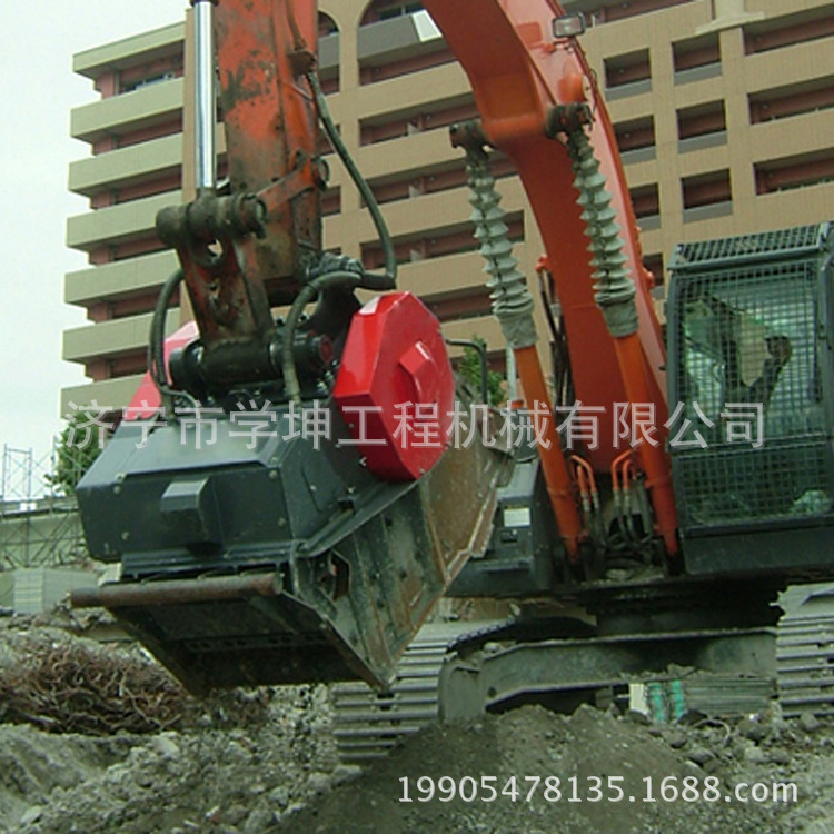 挖机碎石斗 粉碎斗 颚式破碎斗 破碎石头混凝土