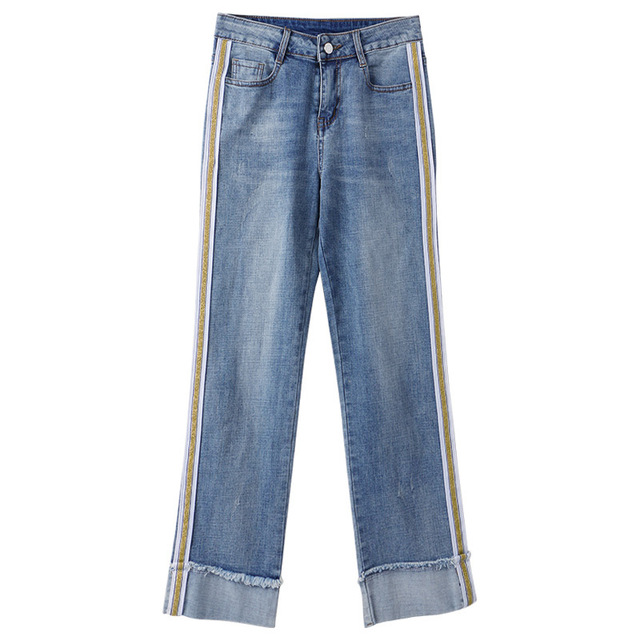 New Autumn Women’s Wear Leisure Nine-cent Jeans