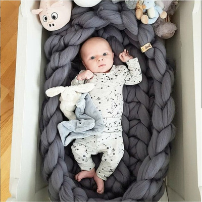 北欧新款冰绒婴儿睡袋 安全舒适超柔软可拆洗睡床|ms