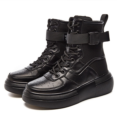 Bottes femme en En cuir - Ref 3355443 Image 5