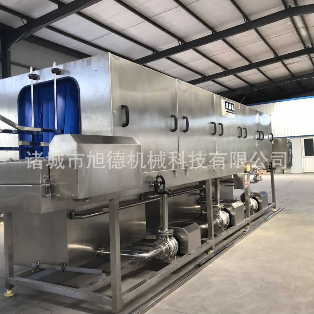 节水节能型果蔬周转筐清洗机 烘焙烤盘清洗烘干机 高压喷淋清洗机