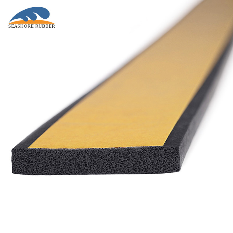 背网格胶带海绵条 背黄色胶带发泡条 三元乙丙发泡黏胶条 厂家