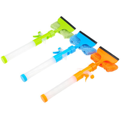 Multifunctional integrated glass tool window Wind -sided clean scraping creative water spray glass cleaner scrape 2