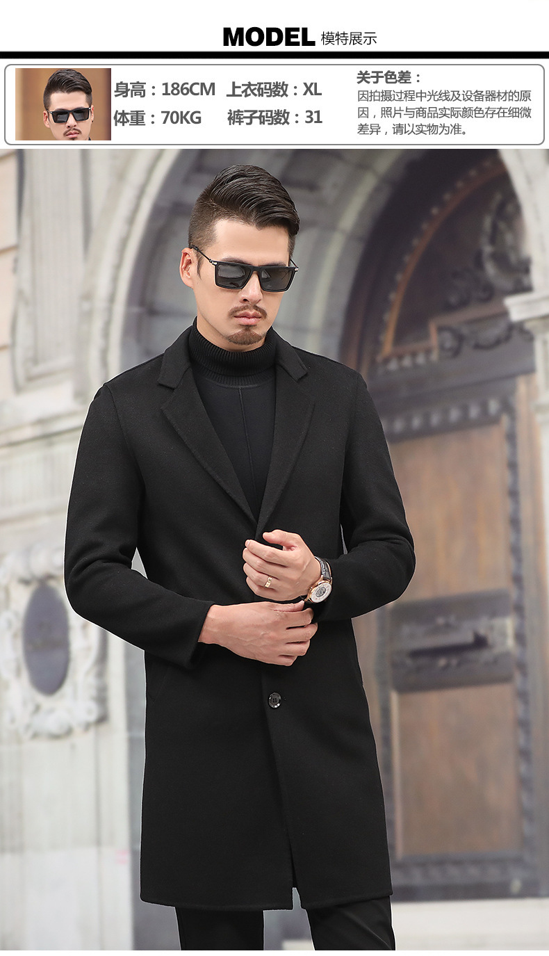 Manteau homme en Laine - Ref 3419442 Image 14