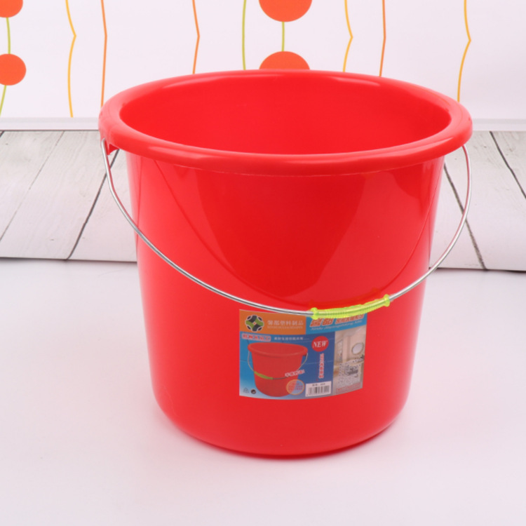 household Plastic bucket portable bucket thickening durable student direct deal Dormitory bucket Mop bucket