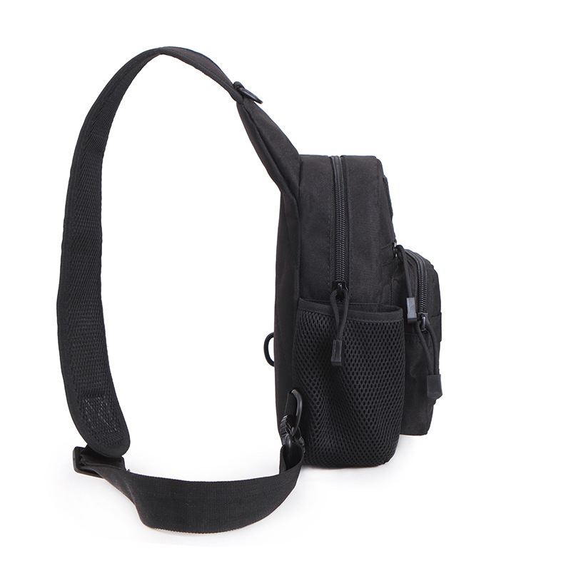 Amazon nuevo ocio deportes al aire libre bolsa de mensajero al aire libre deportes táctico hombro pequeño pecho bolsa crossbody al por mayor