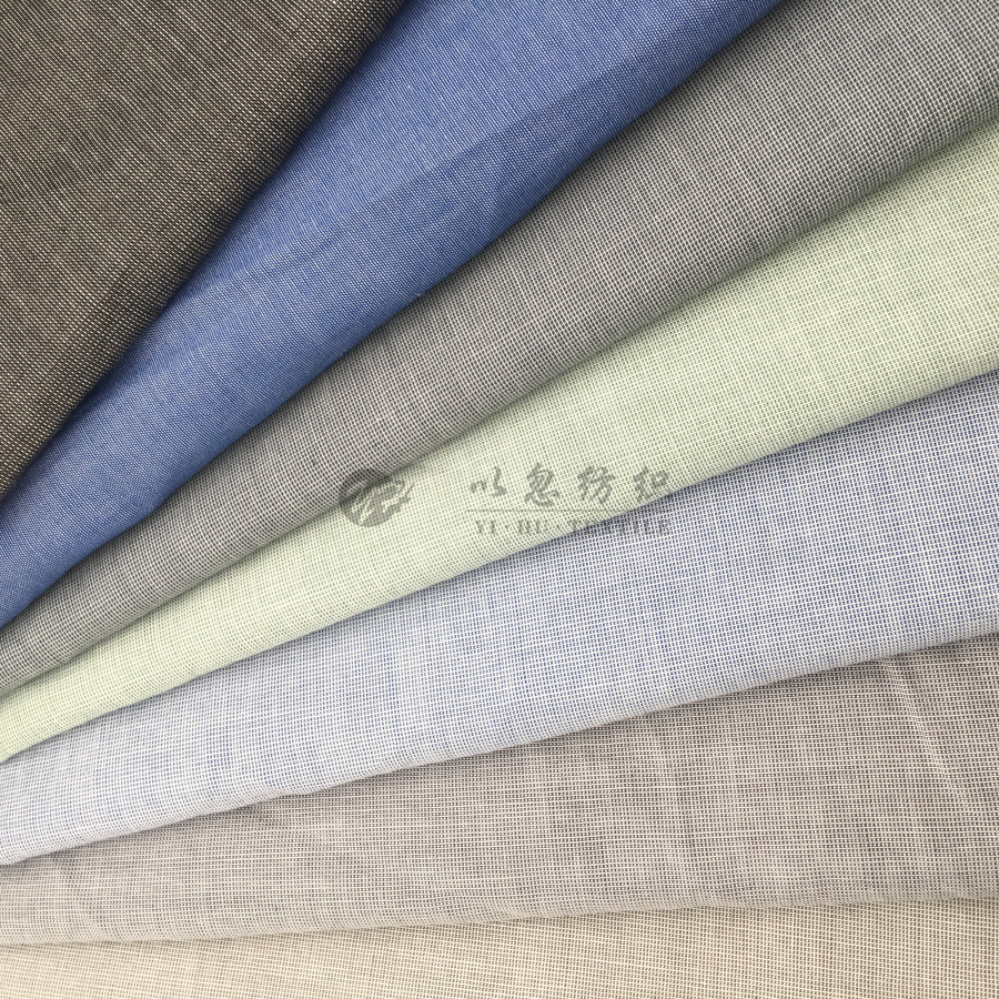 米通 32s全棉色织面料 童装女装男装通用 常年热卖 现货供应