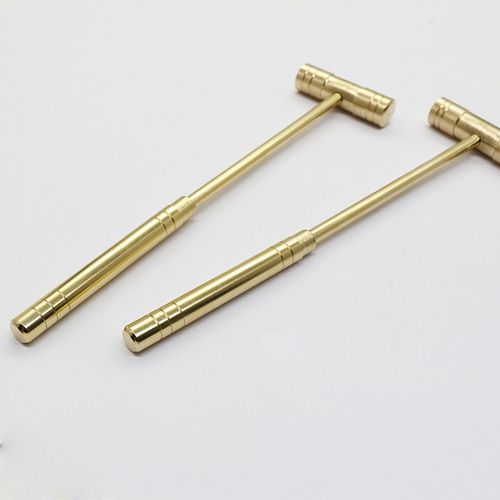 Solid brass processing copper hammer brass small hammer precision installation and production of small copper hammer watch repair small hammer