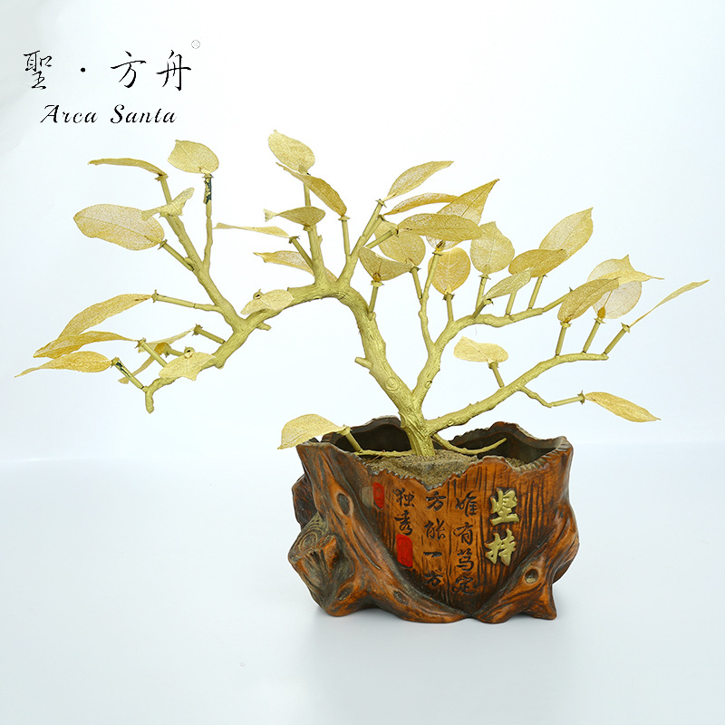 时尚工艺创意礼品 家居金叶子摆件创意家居茶几工艺品摆件批发|ru