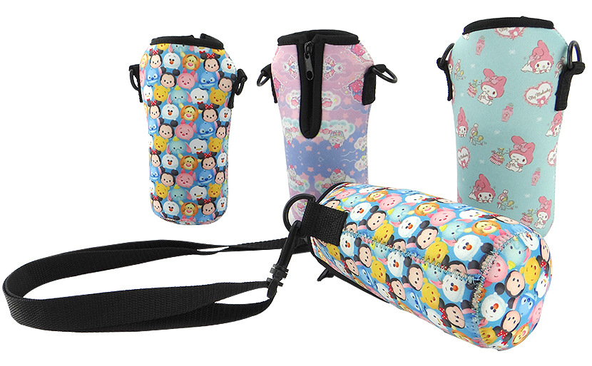 厂家定制潜水料水瓶套 neoprene玻璃水瓶保护套装 登山瓶套