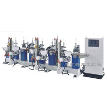 侧边异形真空喷涂线 木工直线砂光机线条真空喷涂机