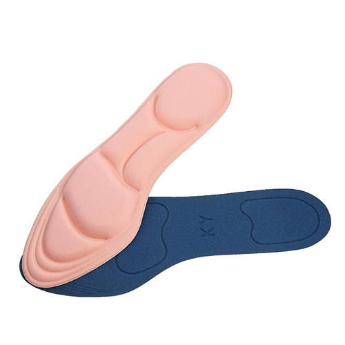 New women's high-heeled shoe insole, sweat-absorbent, breathable and shock-absorbing, soft sponge massage insole, factory direct sales