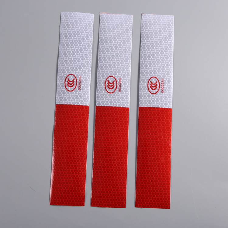 3C安全反光条 车身反光贴  红白反光条货车 夜光车反光警示标识贴