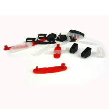 环保塑料折叠扣 PP按扣透明对折扣 塑料配件固定扣 现货