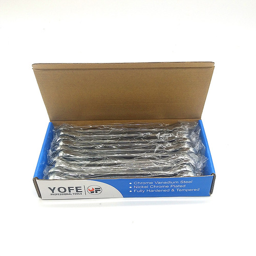 Matte Sandblasted Ratchet Wrench 72 Teeth CRV Dual Use Ratchet Opening Star Screwdriver Quick and Easy to Use 