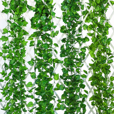 Simulation of grape leaves home decor Leaf rattan Artificial leaf vine Green leaf vine fake leaf vine ornament