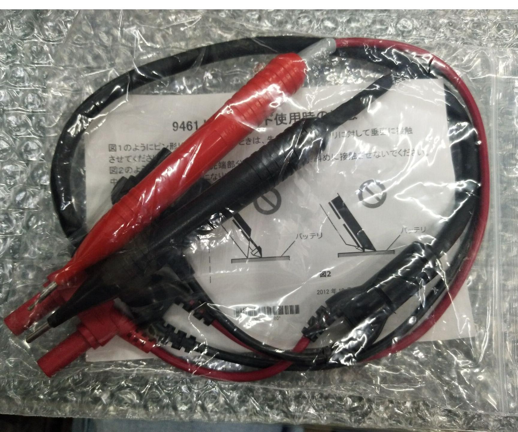 原装HIOKI日置9461针型测试线（用于3555电池测试仪）针形测试线