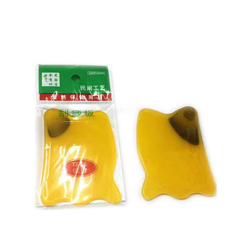 Dichotomanthes Scraping board Face multi-function Body massage Healthcare equipment resin Gua Sha tablets wholesale Night market